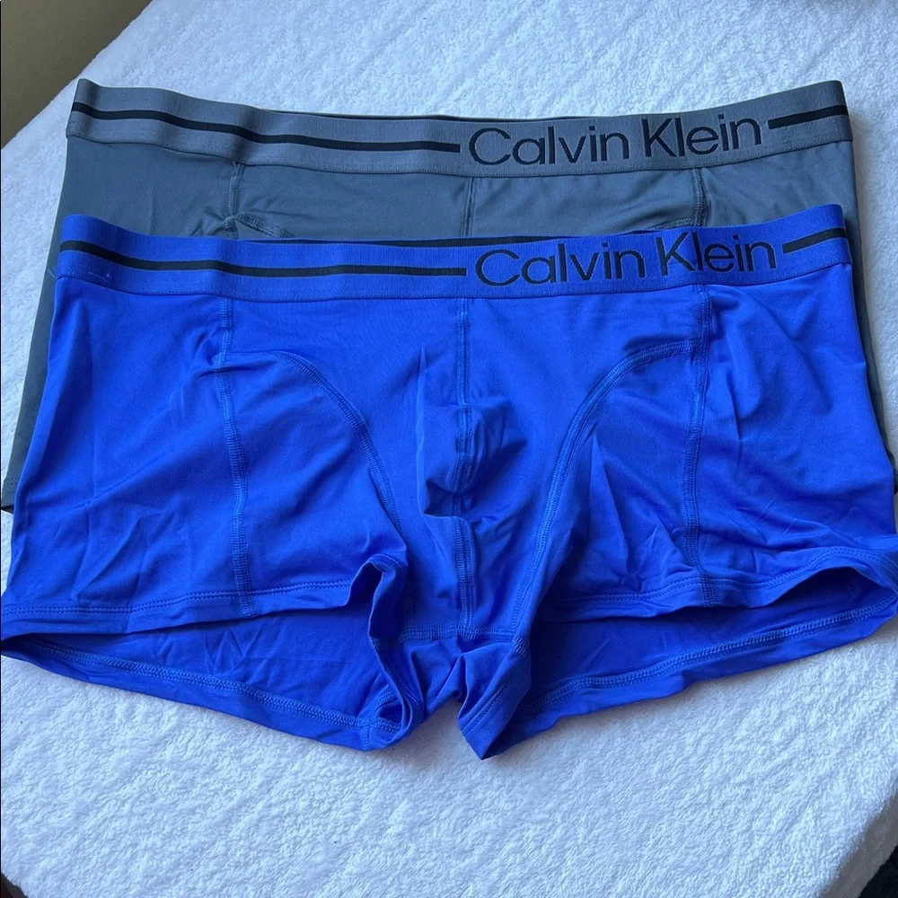 (2) Calvin Klein Micro Modal Trunks